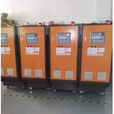 Tape casting die warming machine